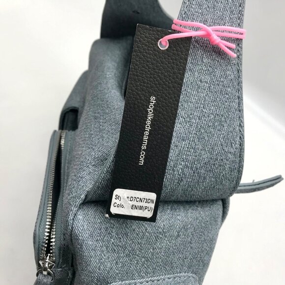 Like Dreams Denim Vegan Nomad Shoulder Bag - Picture 11 of 11
